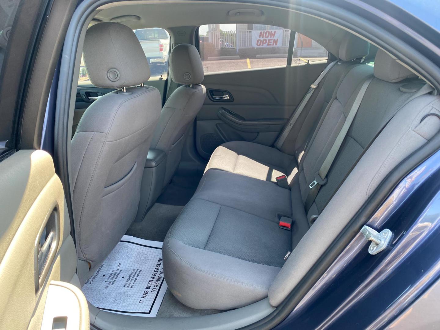 2014 BLUE Chevrolet Malibu LS (1G11B5SL1EF) with an 2.5L L4 DOHC 16V engine, 6-Speed Automatic transmission, located at 420 I-35E, Lancaster, TX, 75146, (469) 297-4144, 32.593929, -96.823685 - Photo#9