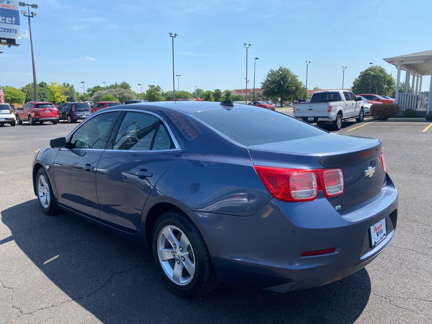 2014 BLUE Chevrolet Malibu LS (1G11B5SL1EF) with an 2.5L L4 DOHC 16V engine, 6-Speed Automatic transmission, located at 420 I-35E, Lancaster, TX, 75146, (469) 297-4144, 32.593929, -96.823685 - Photo#3