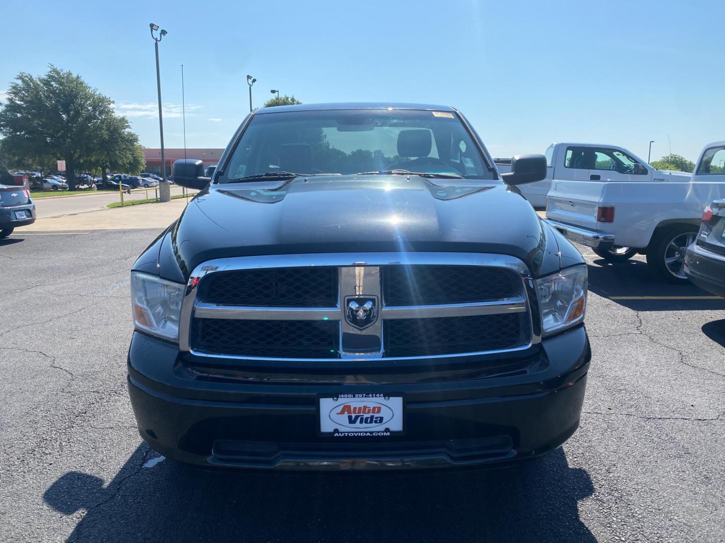 2009 BLACK Dodge Ram 1500 ST LWB 2WD (1D3HB16K59J) with an 3.7L V6 SOHC 12V engine, 5-Speed Aut transmission, located at 420 I-35E, Lancaster, TX, 75146, (469) 297-4144, 32.593929, -96.823685 - Photo#0