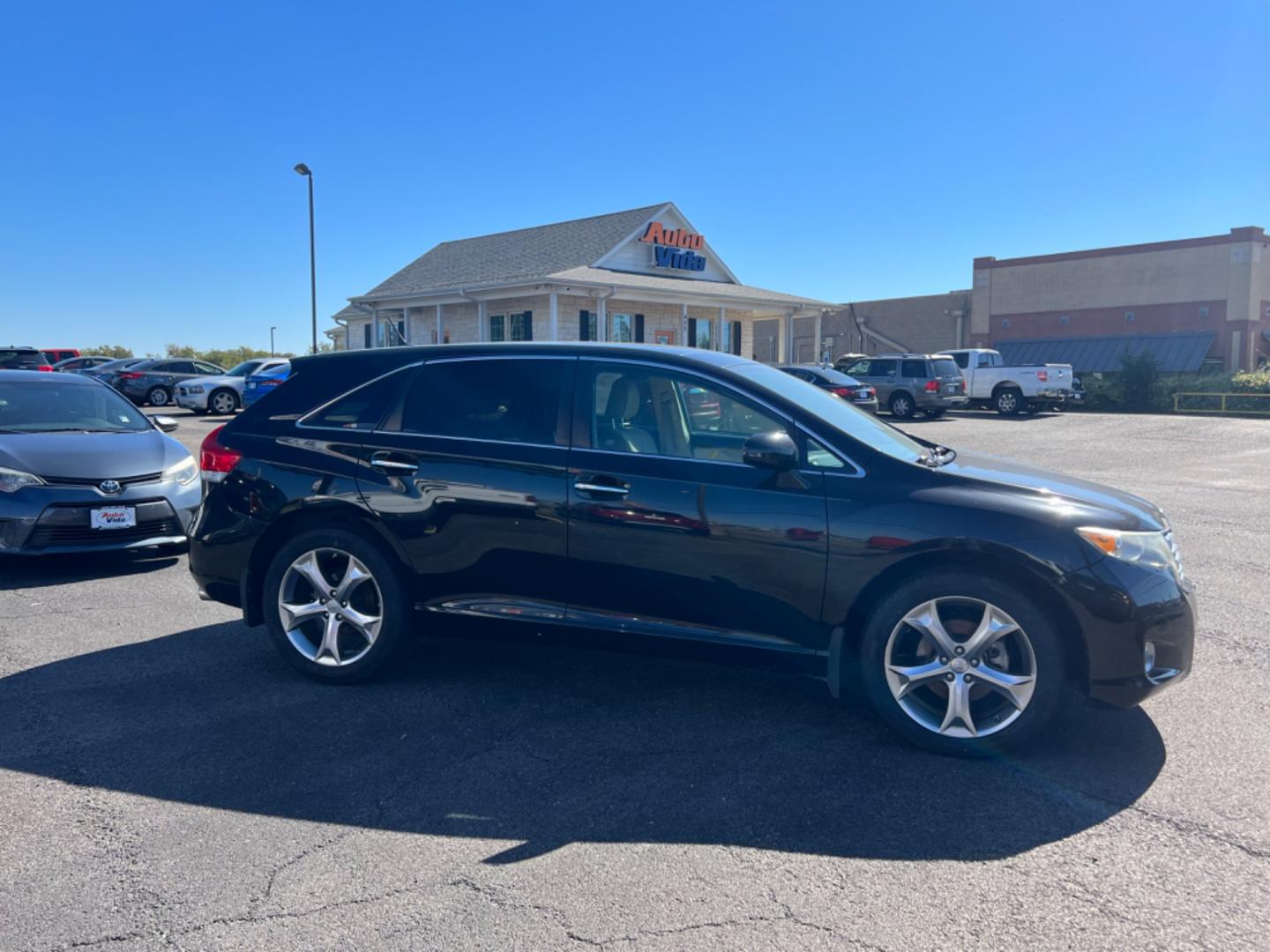 2012 BLACK Toyota Venza LE V6 FWD (4T3ZK3BB4CU) with an 3.5L V6 DOHC 24V engine, 6-Speed Automatic transmission, located at 420 I-35E, Lancaster, TX, 75146, (469) 297-4144, 32.593929, -96.823685 - Photo#13