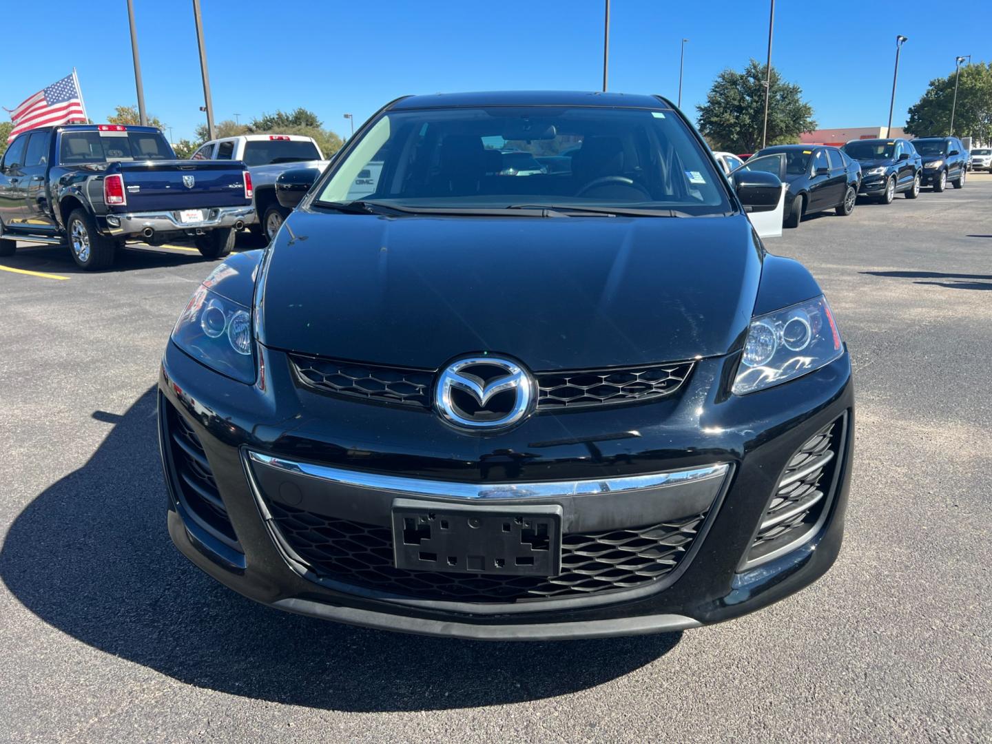 2011 BLACK Mazda CX-7 i Sport (JM3ER2B58B0) with an 2.5L L4 DOHC 16V engine, 5-Speed Automatic transmission, located at 420 I-35E, Lancaster, TX, 75146, (469) 297-4144, 32.593929, -96.823685 - Photo#8