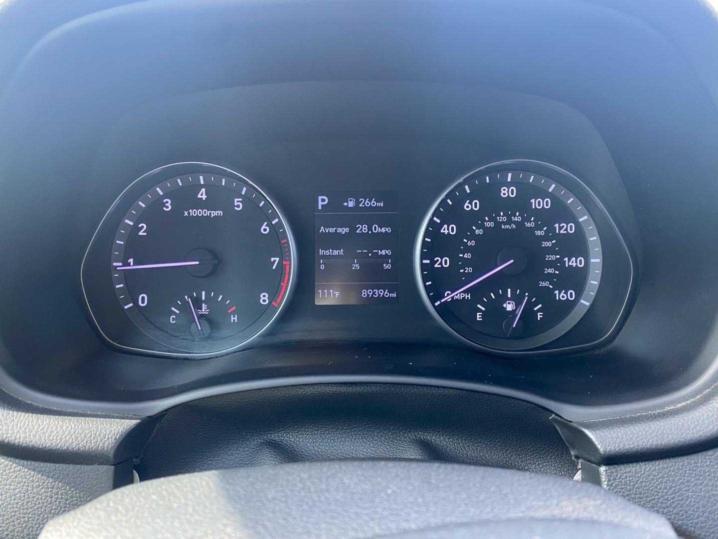 2019 BLUE Hyundai Elantra GT Base (KMHH35LE9KU) with an 2.0L L4 16V DOHC engine, 6A transmission, located at 420 I-35E, Lancaster, TX, 75146, (469) 297-4144, 32.593929, -96.823685 - Photo#12