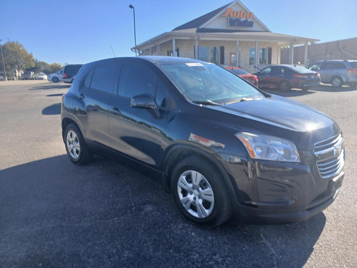 2016 GRAY Chevrolet Trax LS FWD (KL7CJKSB0GB) with an 1.4L L4 DOHC 16V engine, 6A transmission, located at 420 I-35E, Lancaster, TX, 75146, (469) 297-4144, 32.593929, -96.823685 - Photo#0