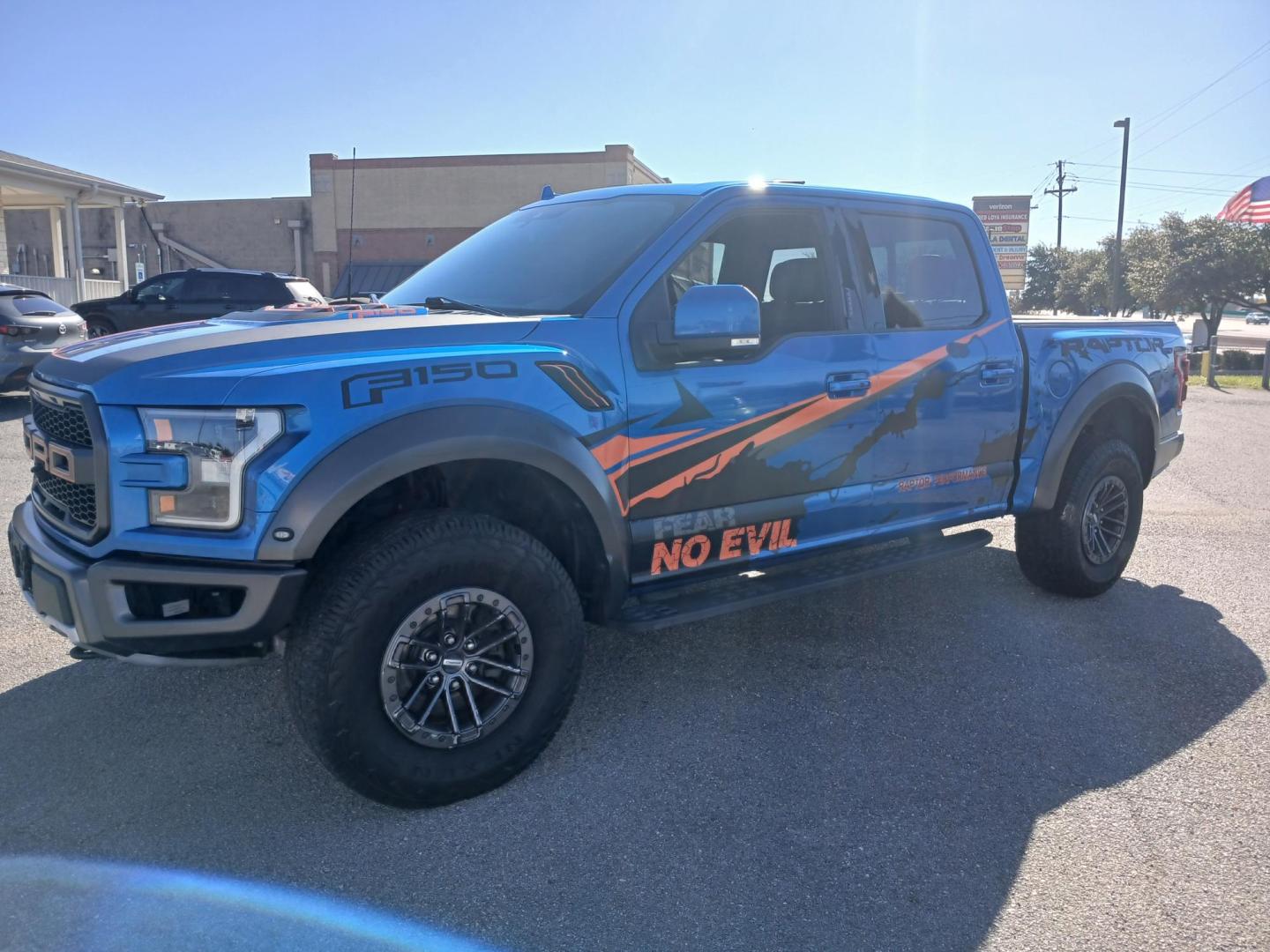 2020 BLUE Ford F-150 Raptor SuperCrew 4WD (1FTFW1RG6LF) with an 3.5 V6 engine, 6A transmission, located at 420 I-35E, Lancaster, TX, 75146, (469) 297-4144, 32.593929, -96.823685 - Photo#0